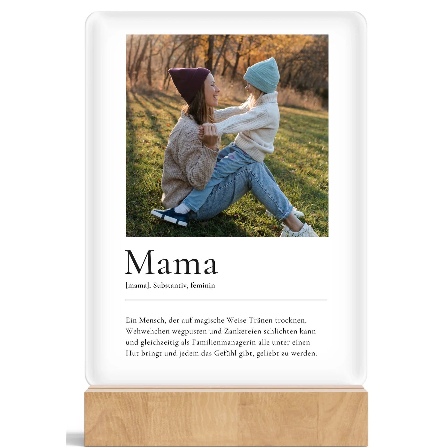 Mockup Acrylglas