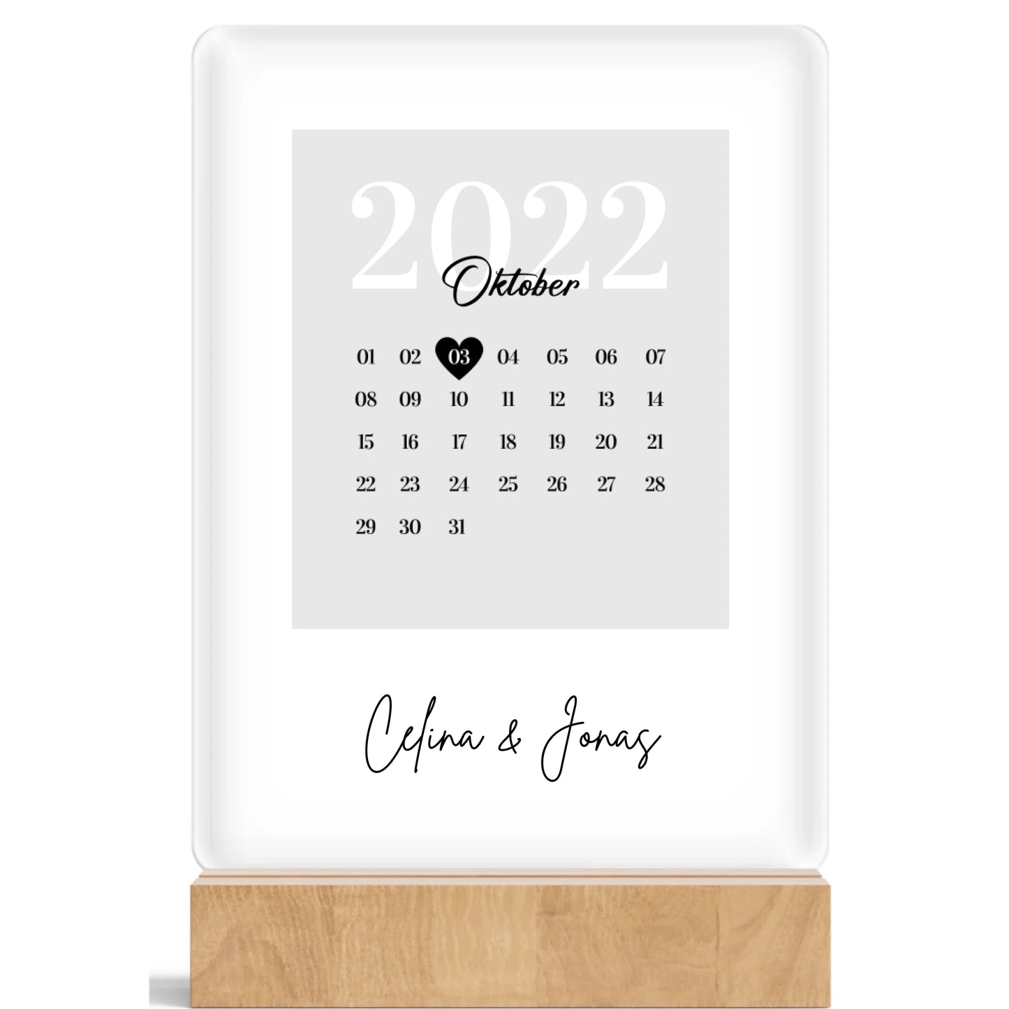 Mockup Acrylglas