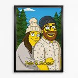 Mockup Bilderrahmen